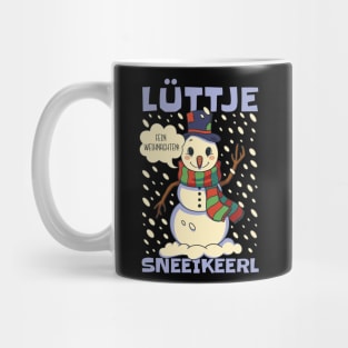 Lüttje Sneeikeerl Little Snowman Mug